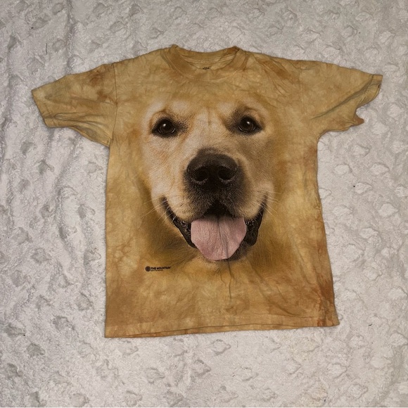 The Mountain Other - Golden Retriever Face T-shirt Size Child’s L